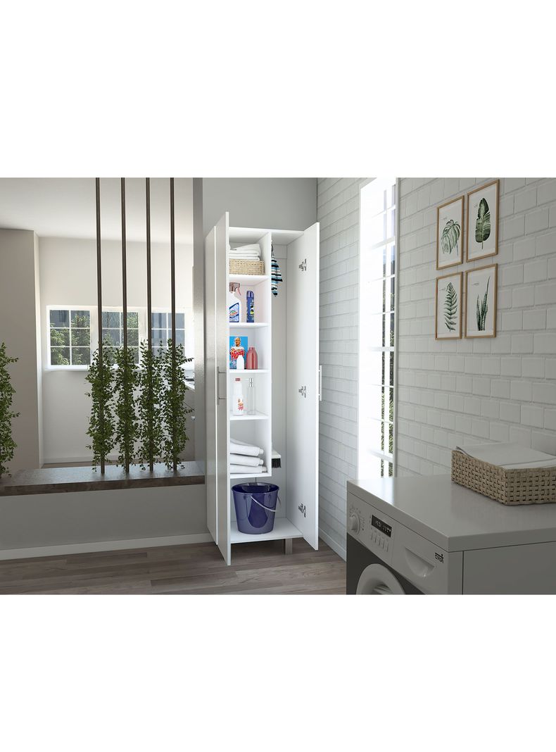 Mueble de Aseo Nala (1C) Blanco-3