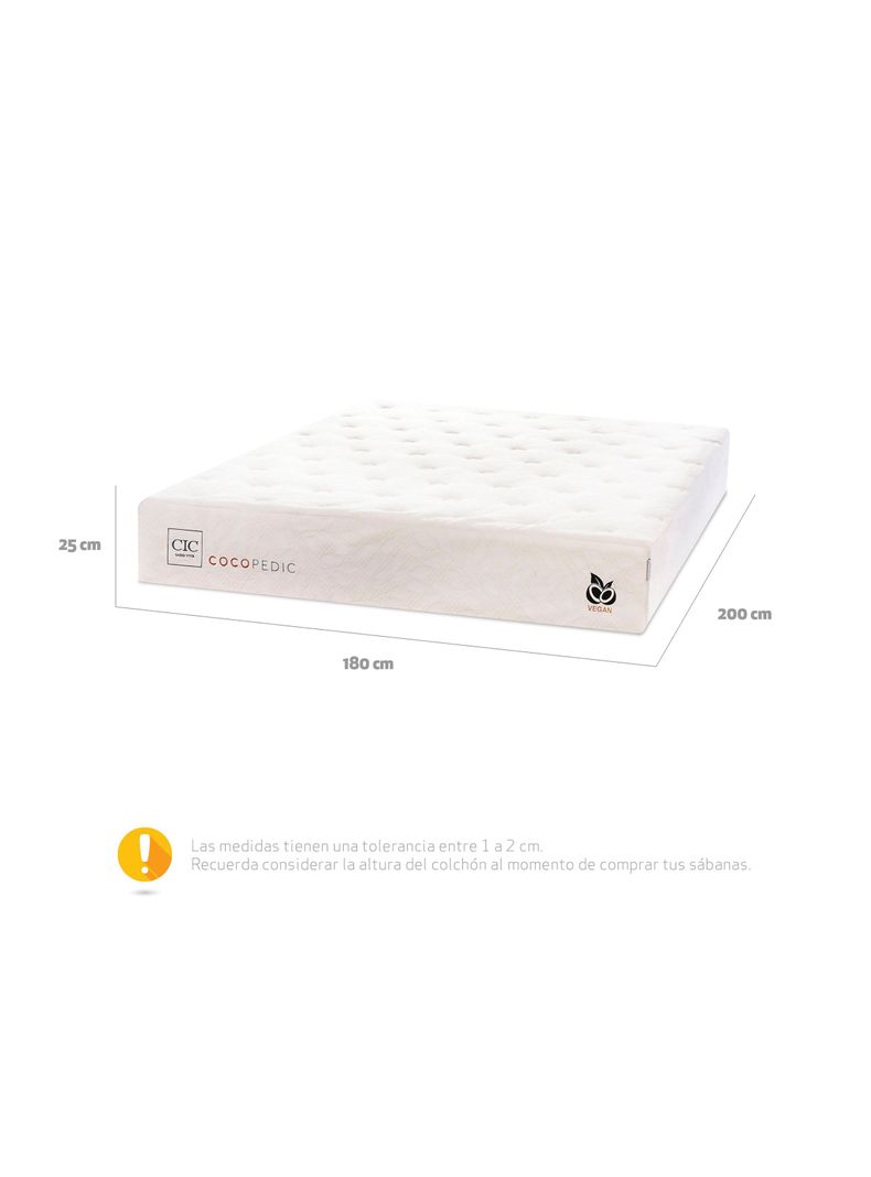Colchón Cocopedic 1.80 x 2 mt-1