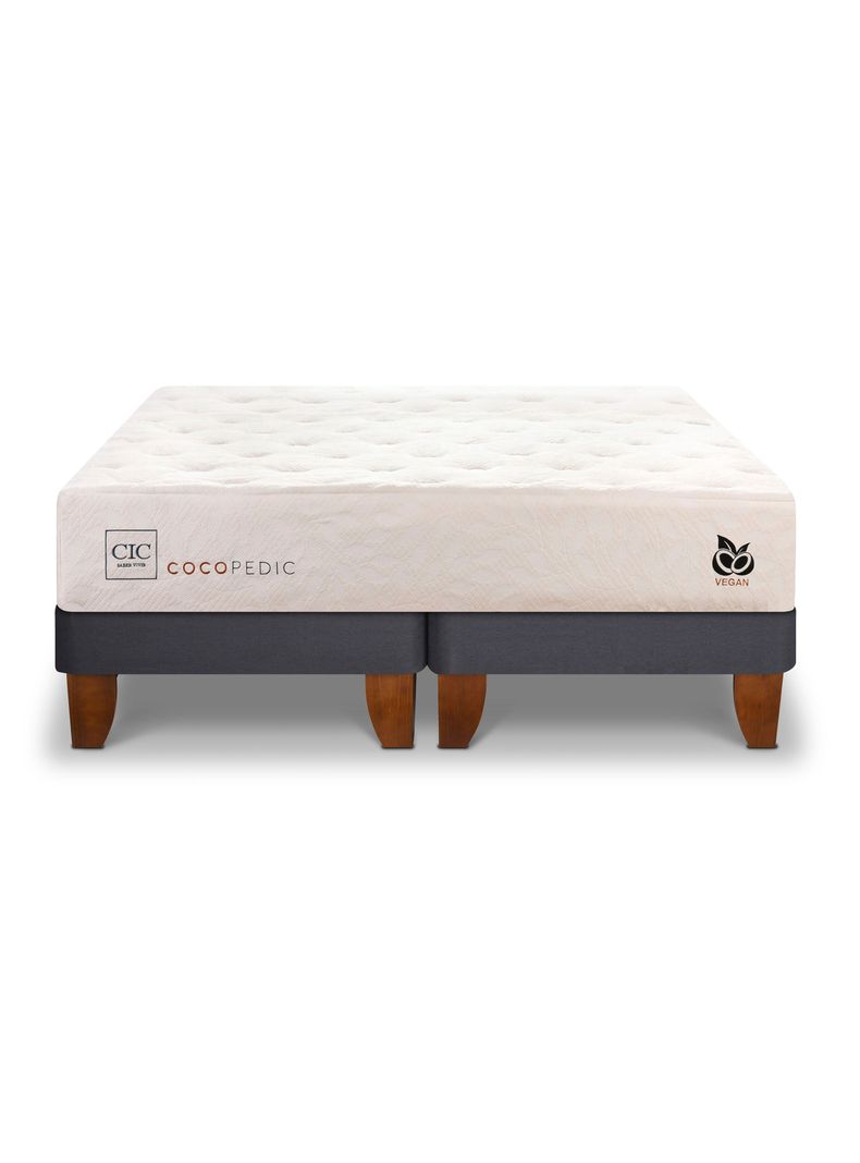 Cama Europea Cocopedic 2 Plazas Base Dividida-2