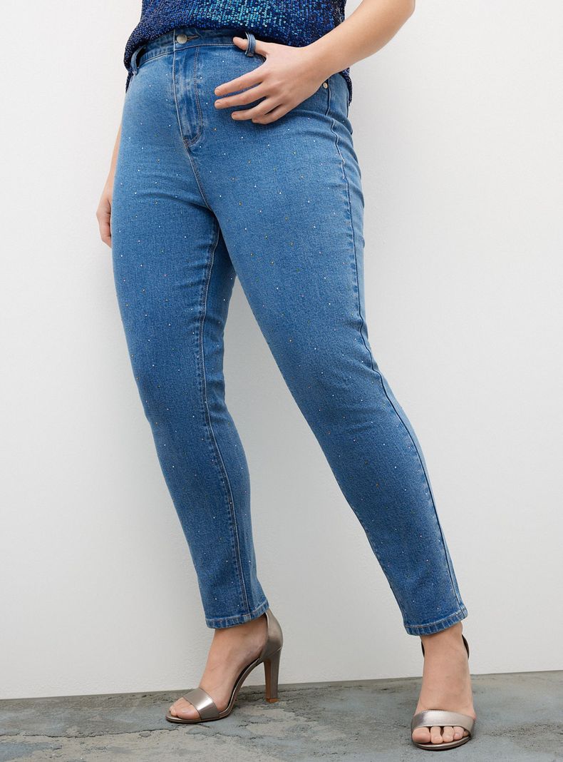 Jeans Tiro Alto Aplicaciones-0