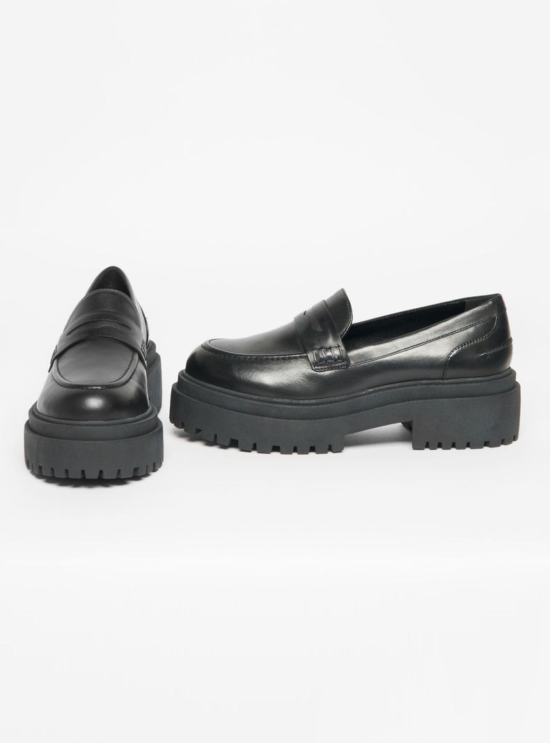 Mocasín Claire en Cuero Liso Mujer-2