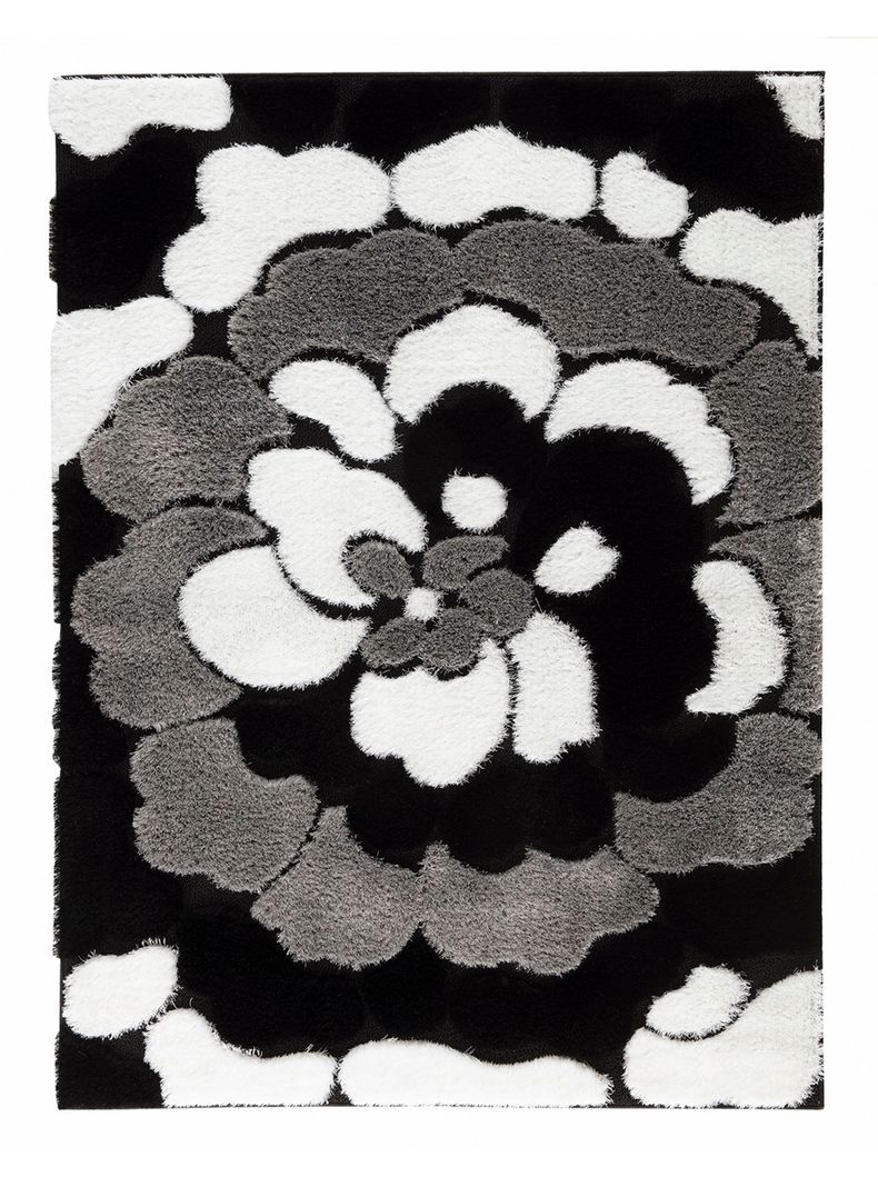 Alfombra Exclusive Gris 150 x 200 cm-0