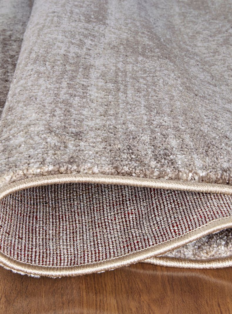 Alfombra Redonda Florida Beige 160 x 160 cm Contrastes-1