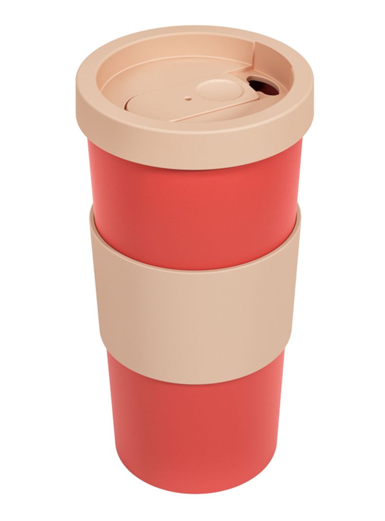 Vaso Mug para Café 500 ml Nutri Coral/Rosa Blush-0