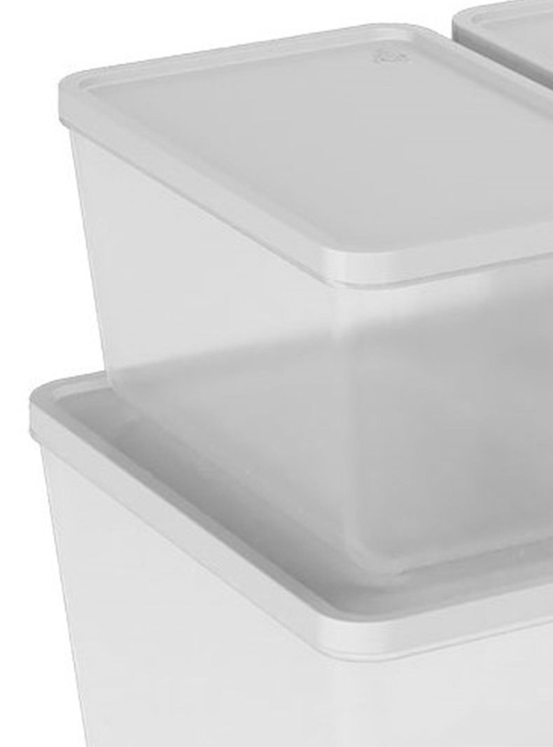Juego 3 Potes Contenedores con Tapa Basic Natural-1