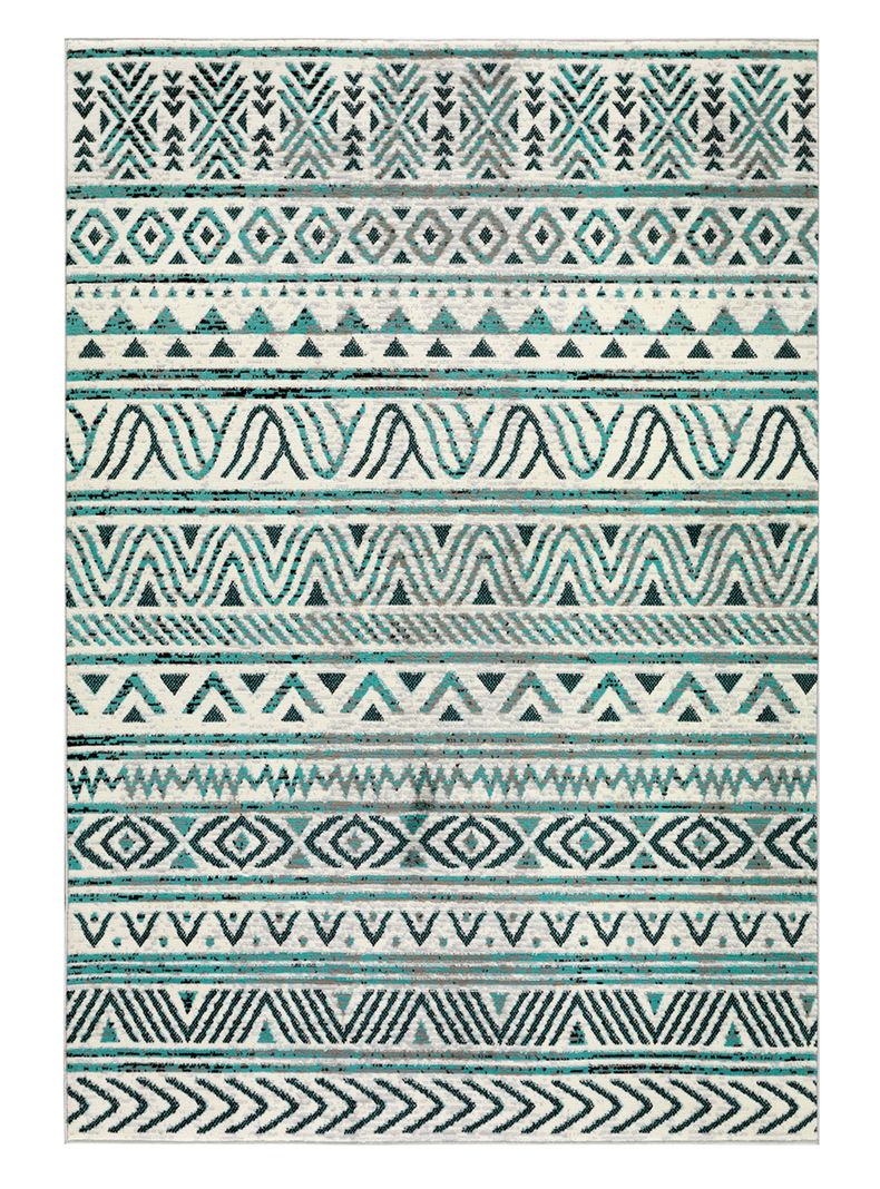 Alfombra Arizona Azul 153 x 213 cm