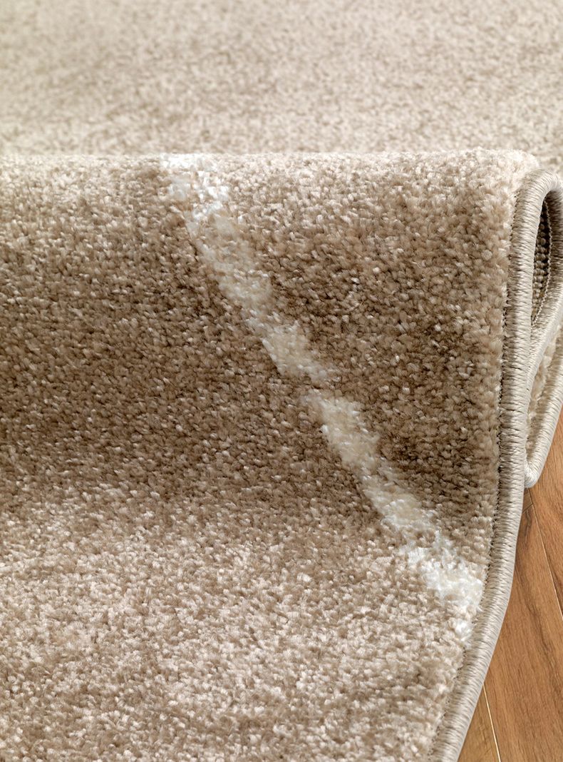 Alfombra Florida Beige 200 x 290 cm Rombos Blanco-1
