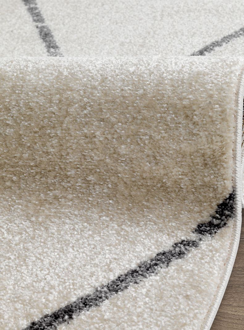 Alfombra Florida Blanca 120 x 180 cm Sim-1