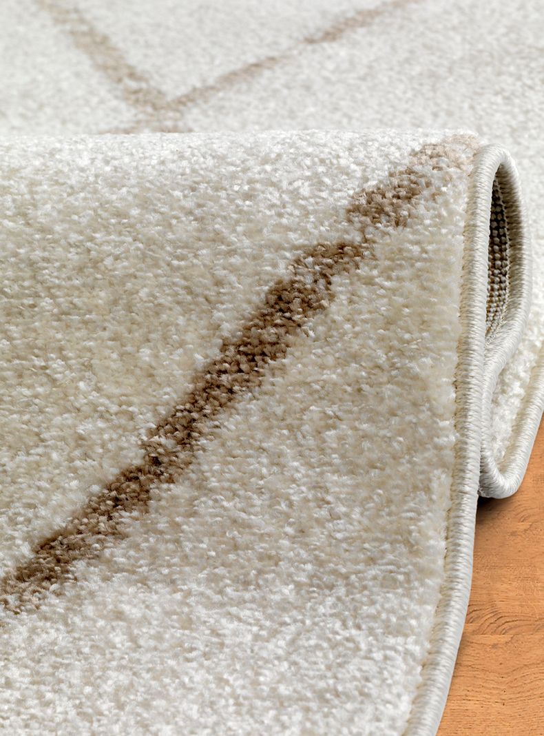 Alfombra Florida Beige 160 x 230 cm Rombos Café-1