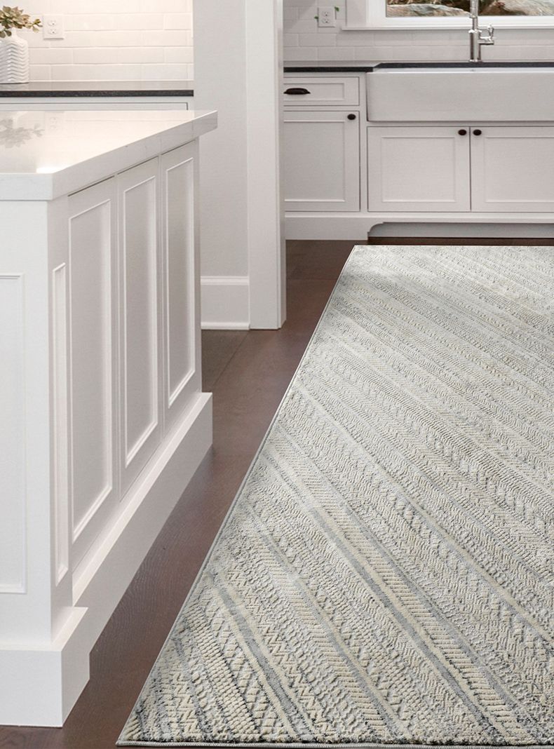 Alfombra Pasillo Babil 48 Gris 70 x 230 cm-5