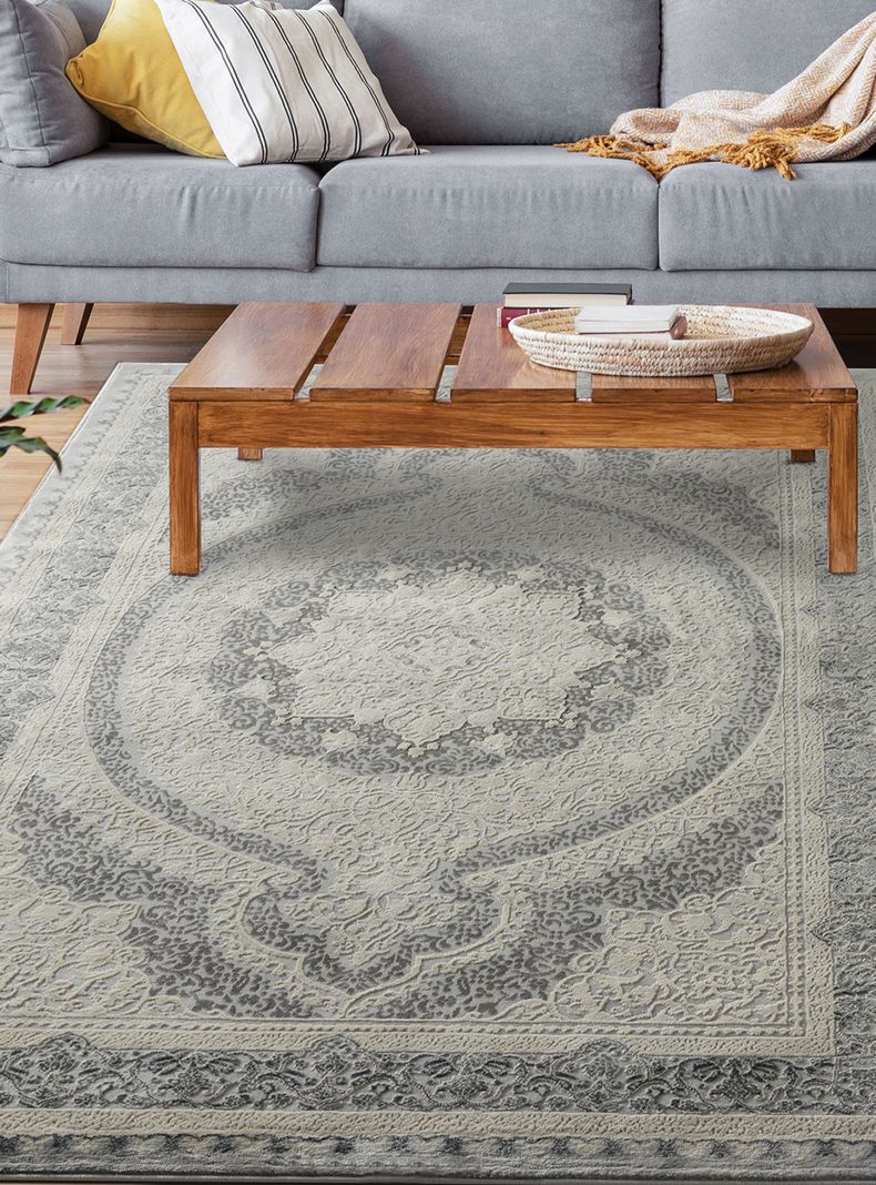 Alfombra Babil 5862 Gris 240 x 340 cm-5