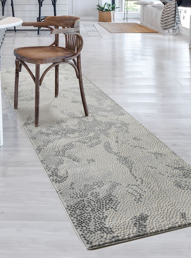 Alfombra Pasillo Babil 70 x 230 cm Gris 63-5