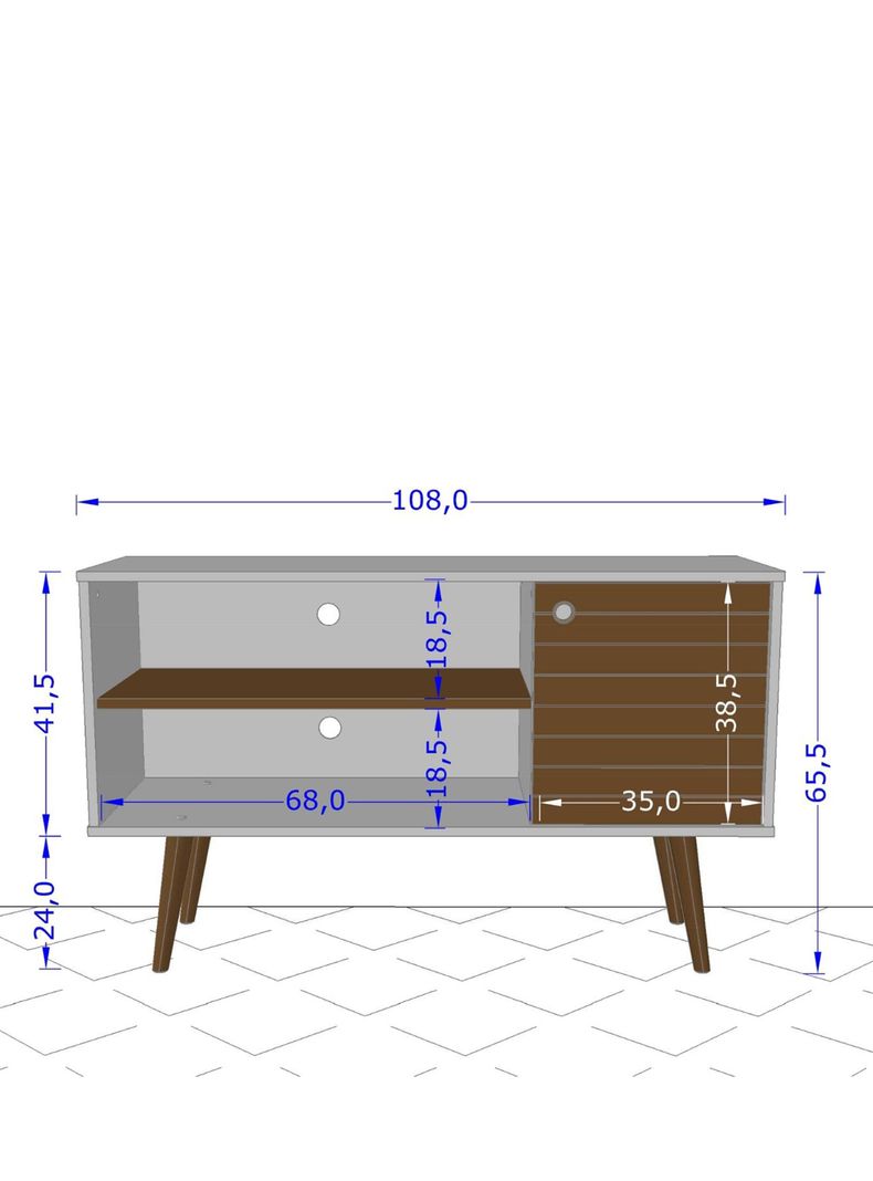 Rack Tv 42" Jade-1