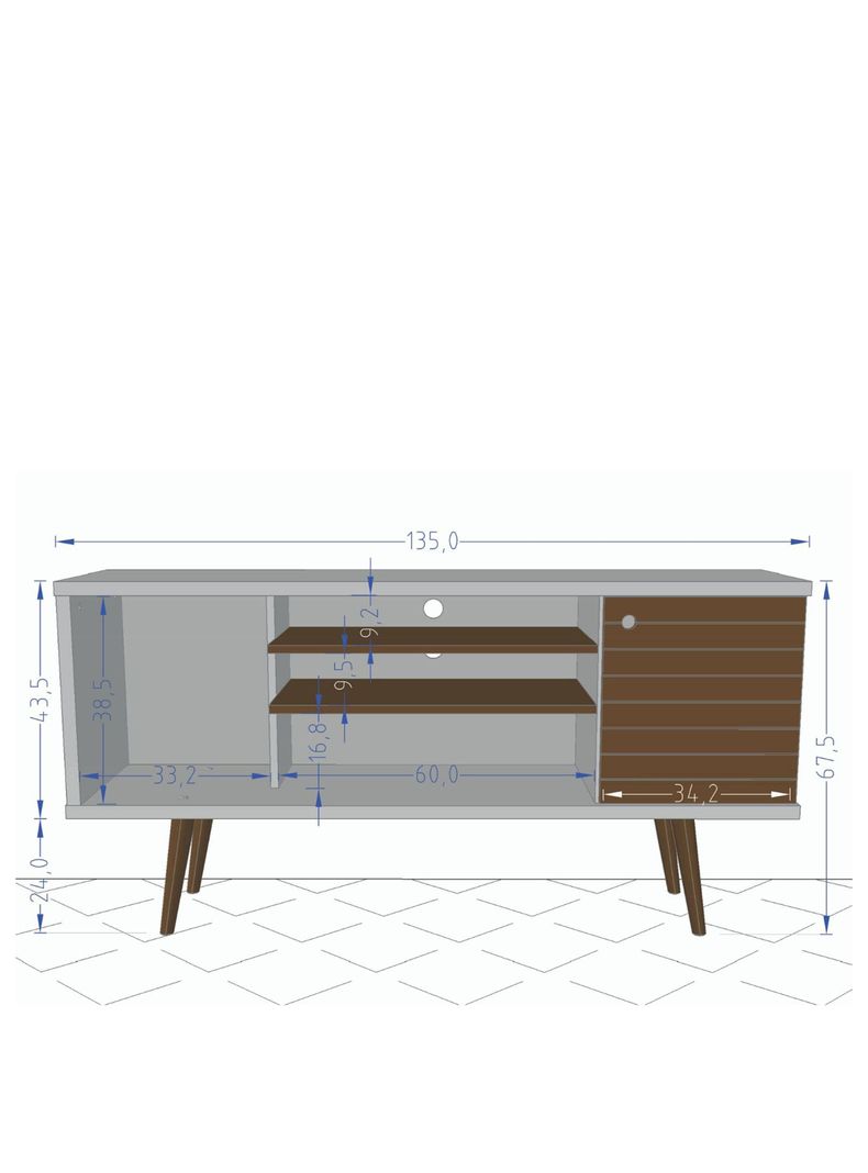 Rack Tv 55" Safira-1