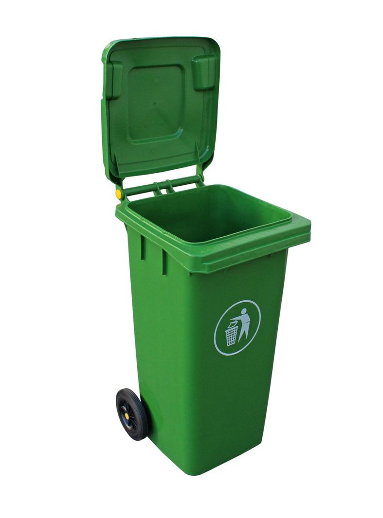Basurero Verde 120 Litros-1