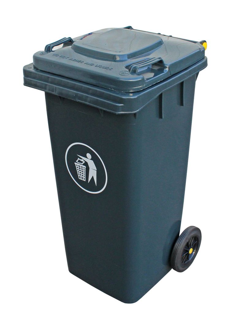 Basurero 240 lt Gris Talbot-3