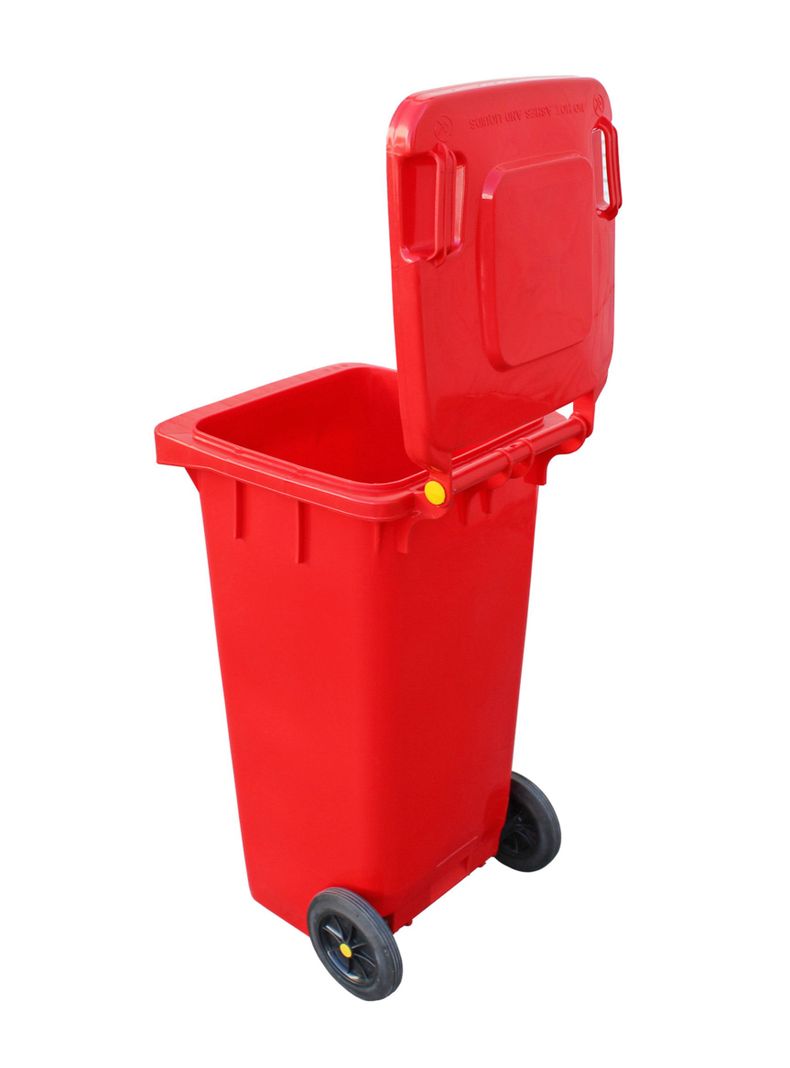 Basurero 240 lt Rojo Talbot-1