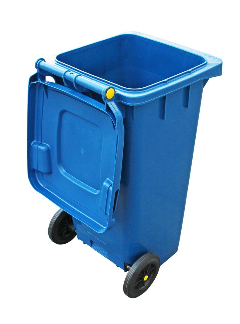 Basurero 240 lt Azul Talbot-2