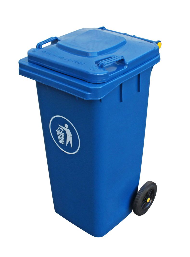 Basurero 240 lt Azul Talbot-0