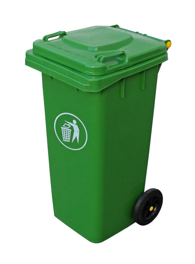 Basurero Verde 360 Litros-0