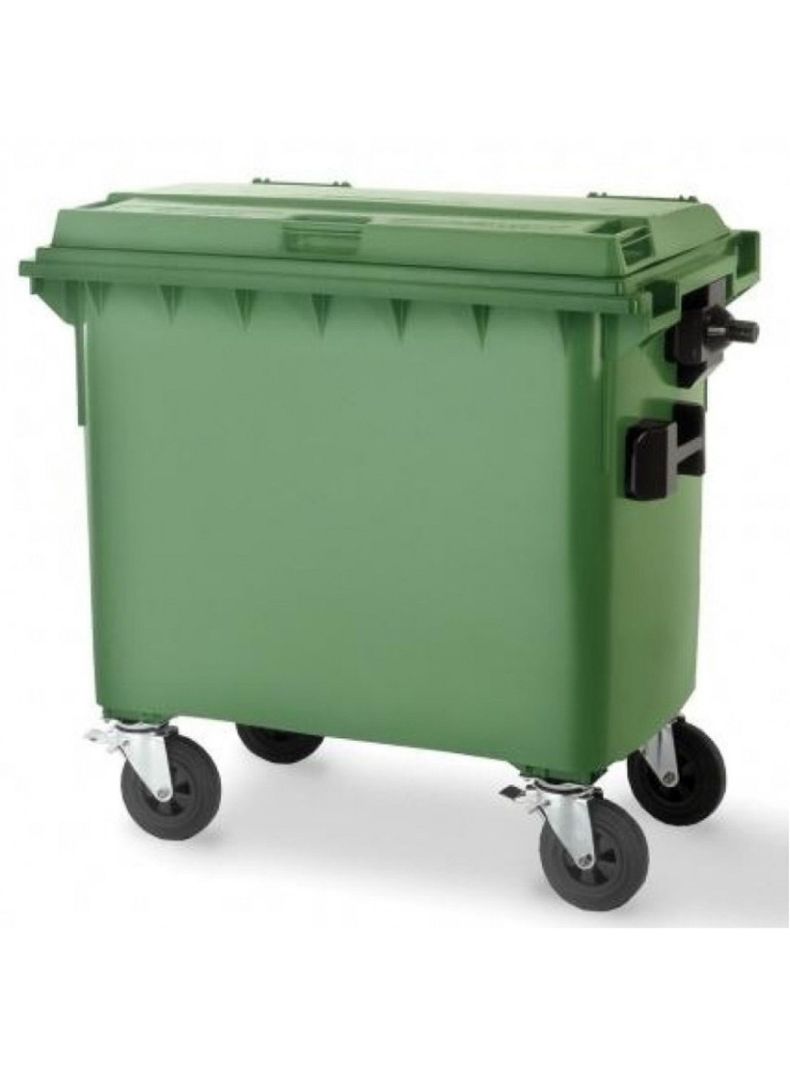 Basurero 660 lt Verde Talbot-0