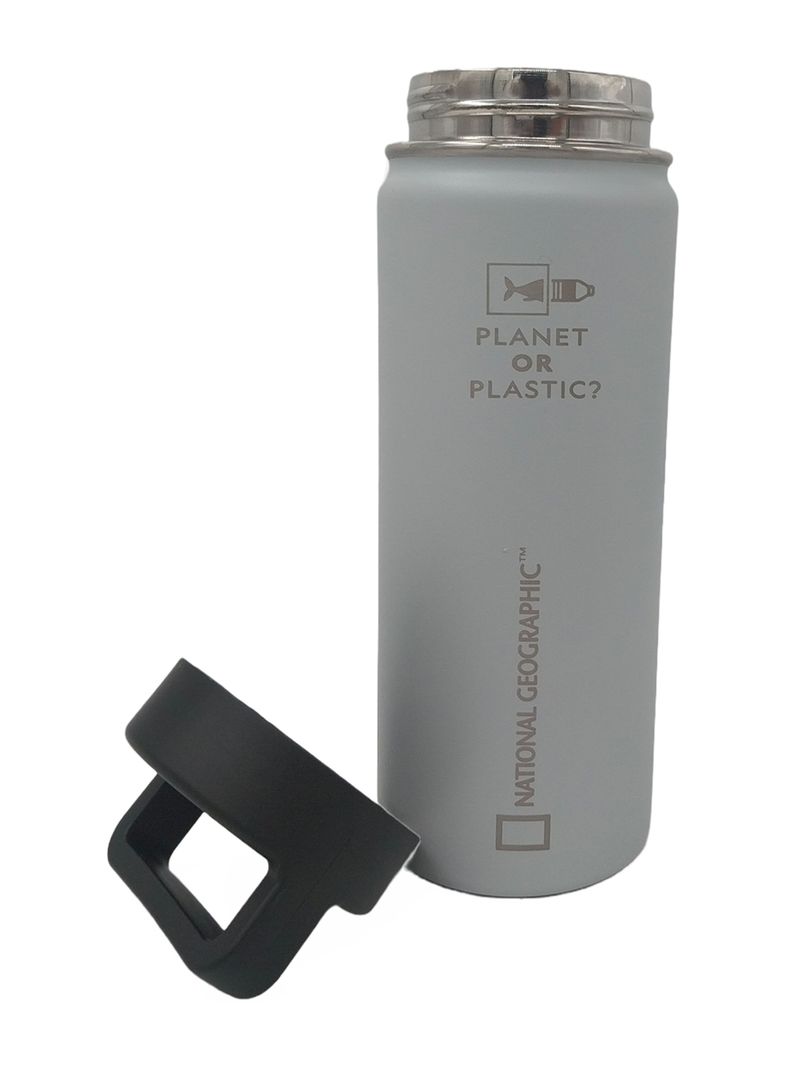 Botella Metálica Gris 500 ml-1