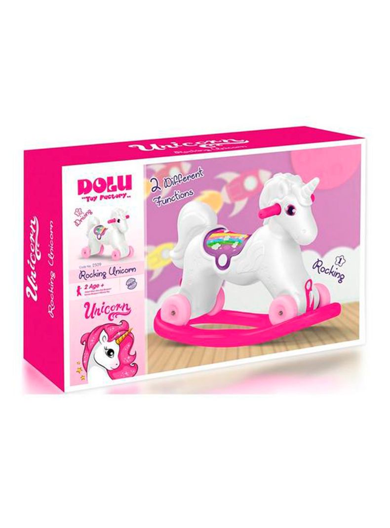 Unicornio Mecedor con Ruedas-0