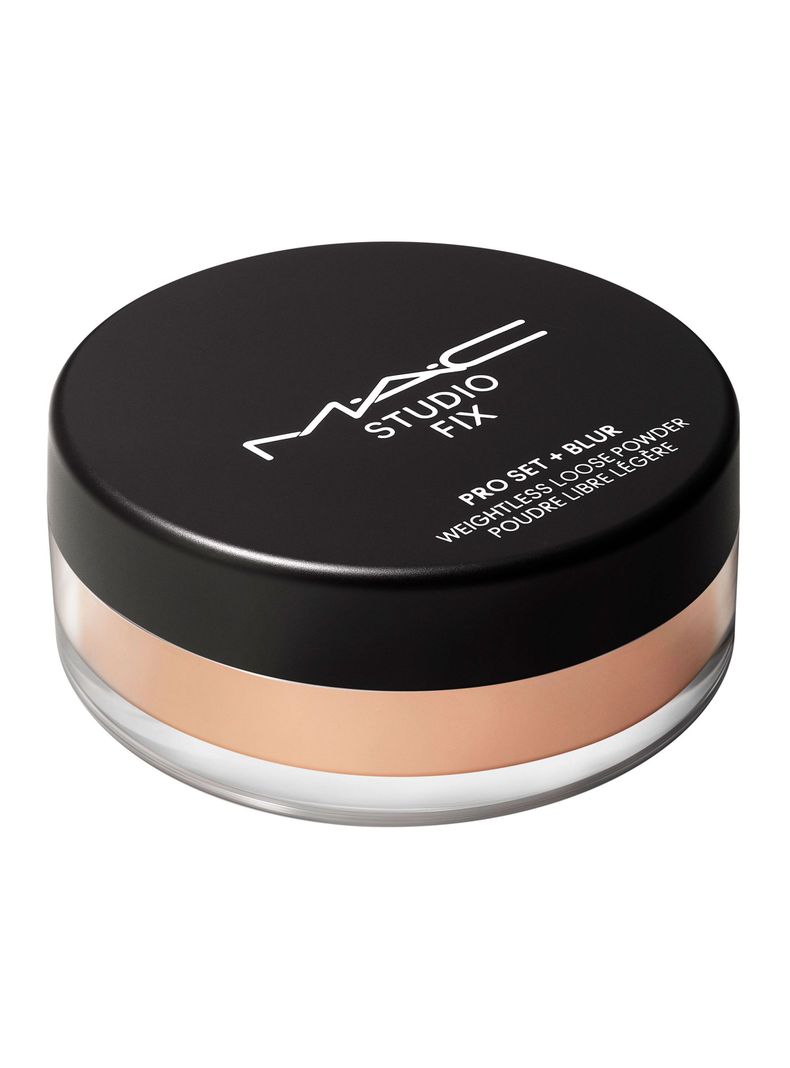 Polvo M·A·C Studio Fix Pro Set + Blur Weightless Loose Powder Medium Deep 6.5 g-4