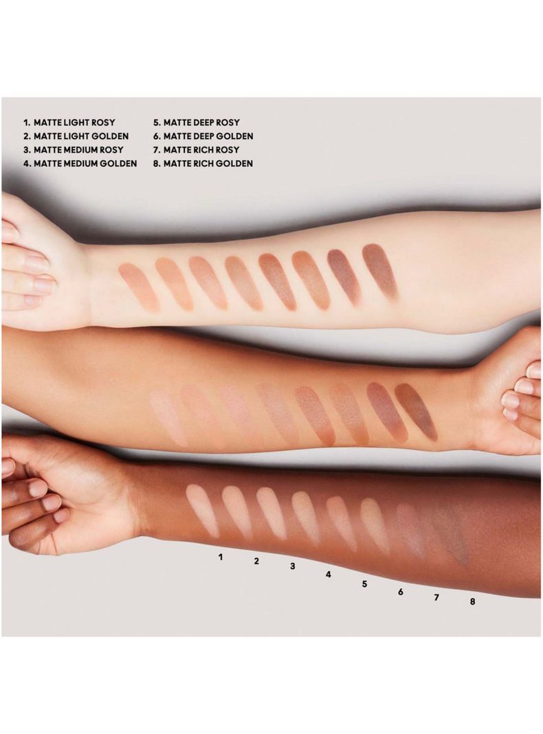 Polvo Bronceador M∙A∙C Skinfinish Sunstruck Matte Bronzer Matte Deep Golden 8 g-4