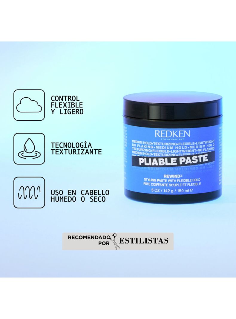 Crema Moldeadora del Cabello Pliable Paste 150 ml-1