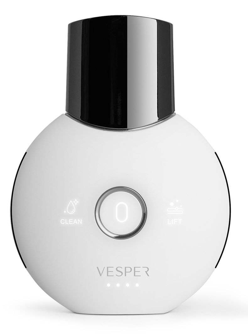 Limpiador facial ultrasónico compacto-0