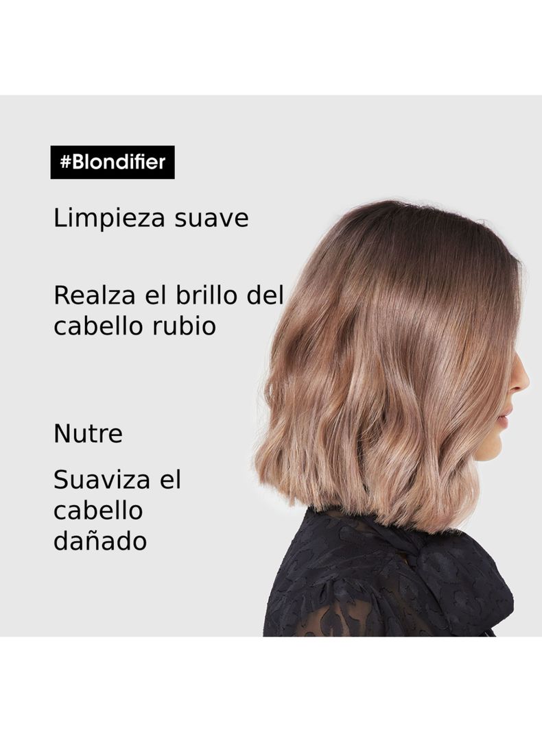 Tratamiento Concentrado Cuidado del Color Cabello Rubio Blondifier 400 ml-5