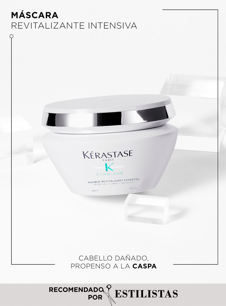 Máscara Anticaspa Revitalizante Masque Revitalisant Essentiel Symbiose 200 ml-1