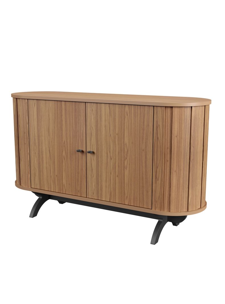 Buffet 2 Puertas Tb289 130 cm Curvo-0