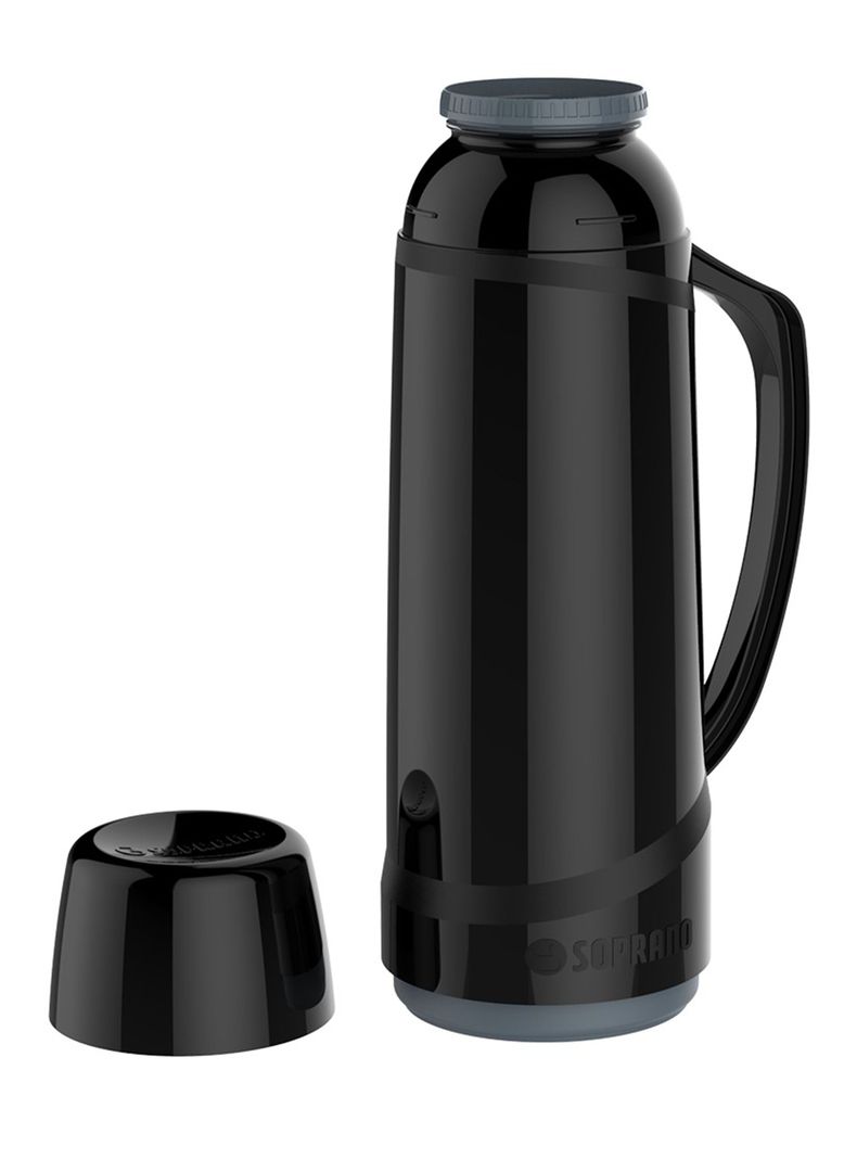 Termo Soprano Cristal 1 Litro Negro-1
