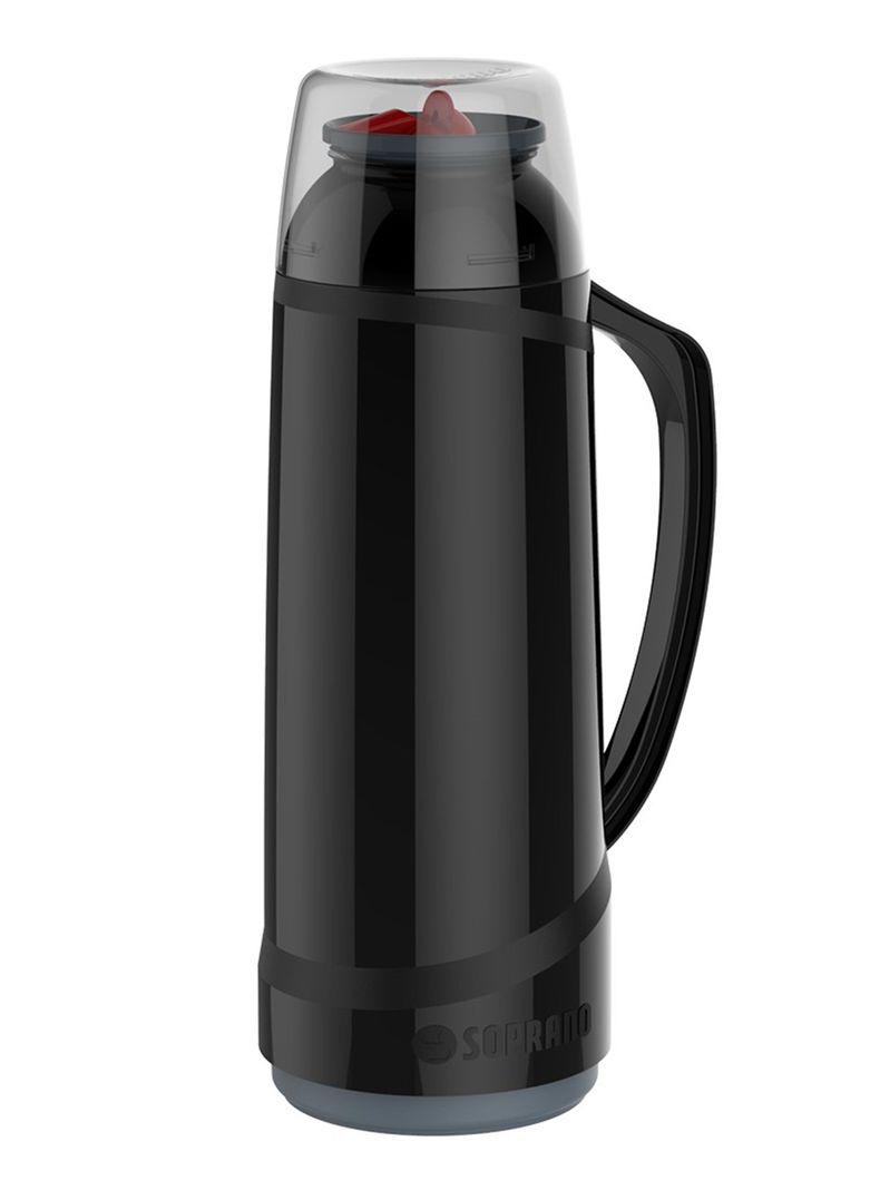 Termo Soprano con Boquilla 1 Litro Negro-0
