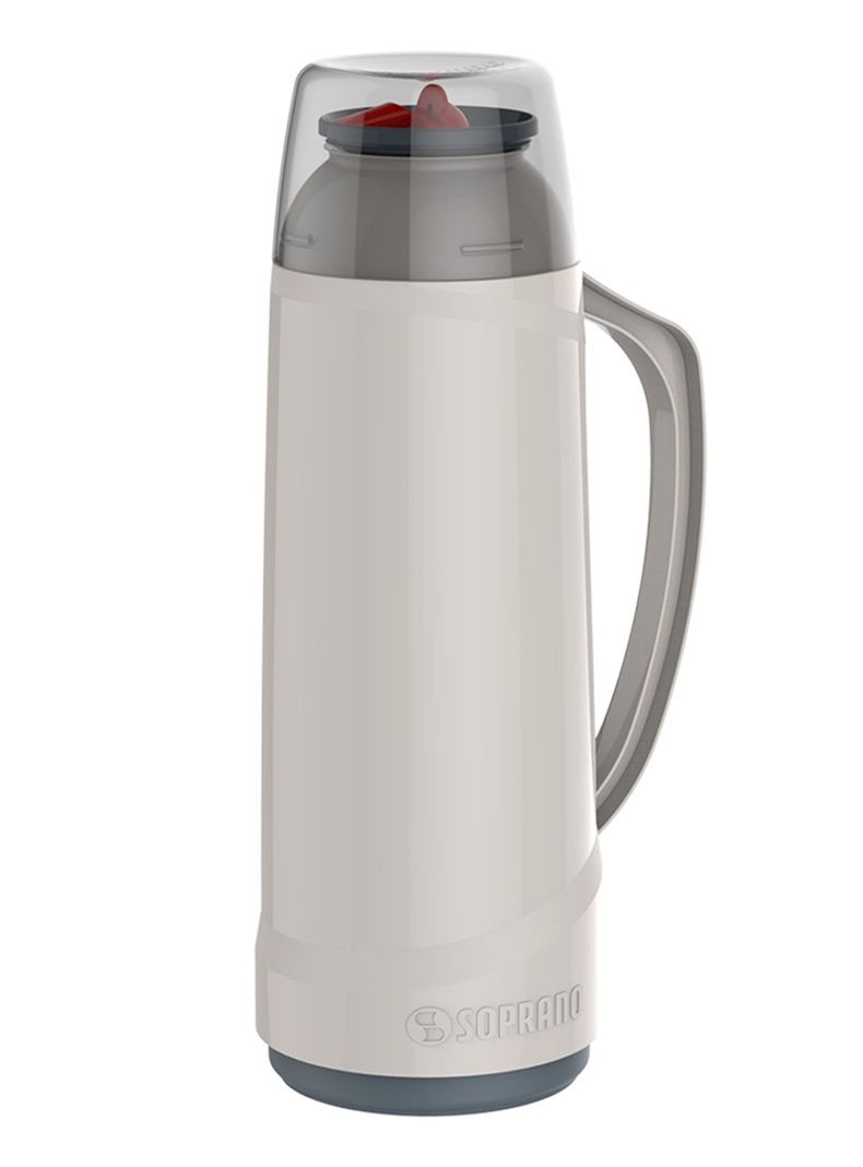 Termo Soprano con Boquilla 1 Litro Gris-0