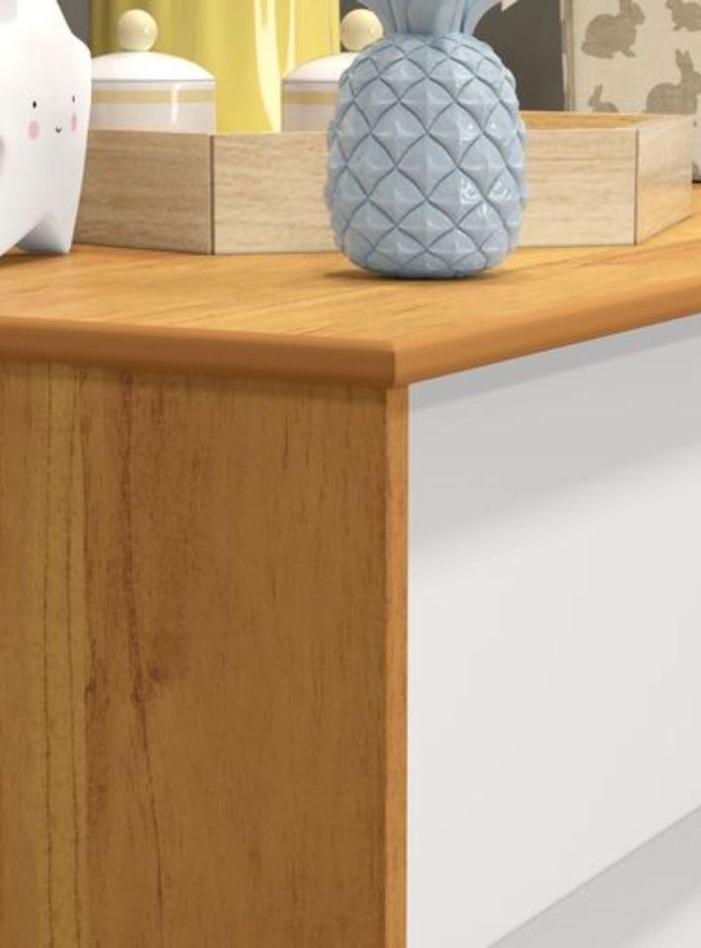 Cómoda Eco Wood 6 Cajones Mdf Beige-4