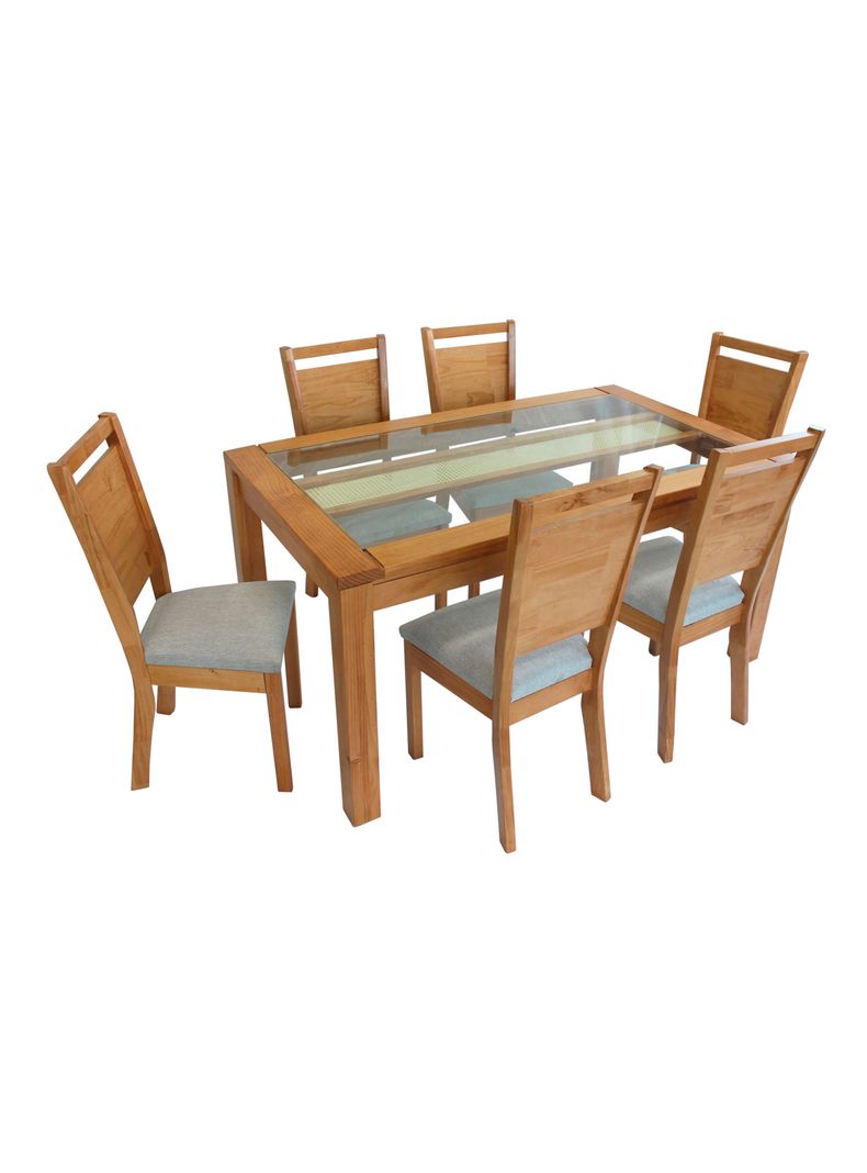Juego de Comedor Moscú 6 Sillas-0