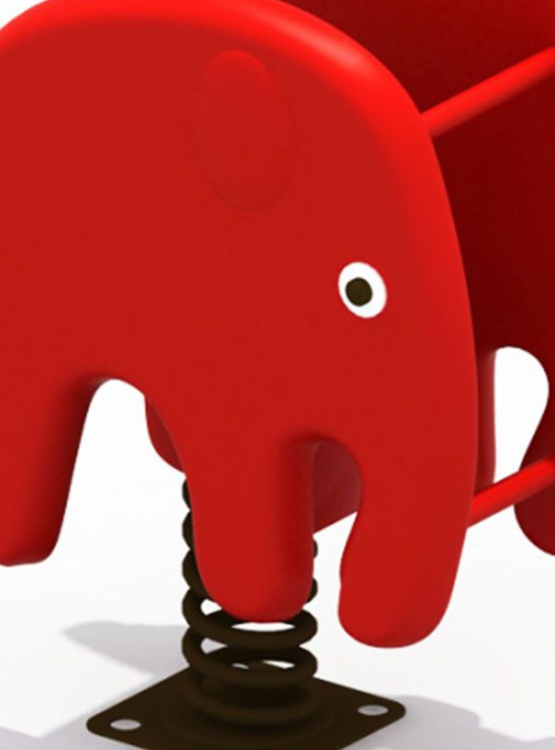 Juego de Resorte Elefante 1 Play Plaza-1