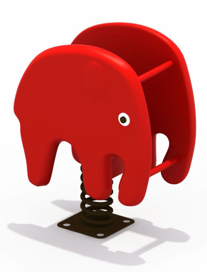 Juego de Resorte Elefante 1 Play Plaza-0
