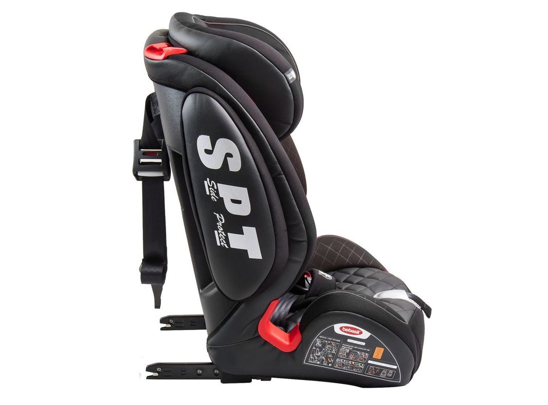 Silla de Auto Butaca Bewell Isofix Negra Bebesit-2