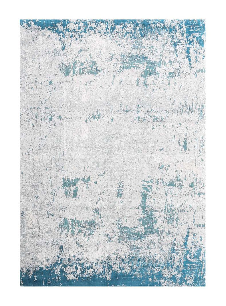Alfombra Handwoven Abstract Azul 140x200 cm-0