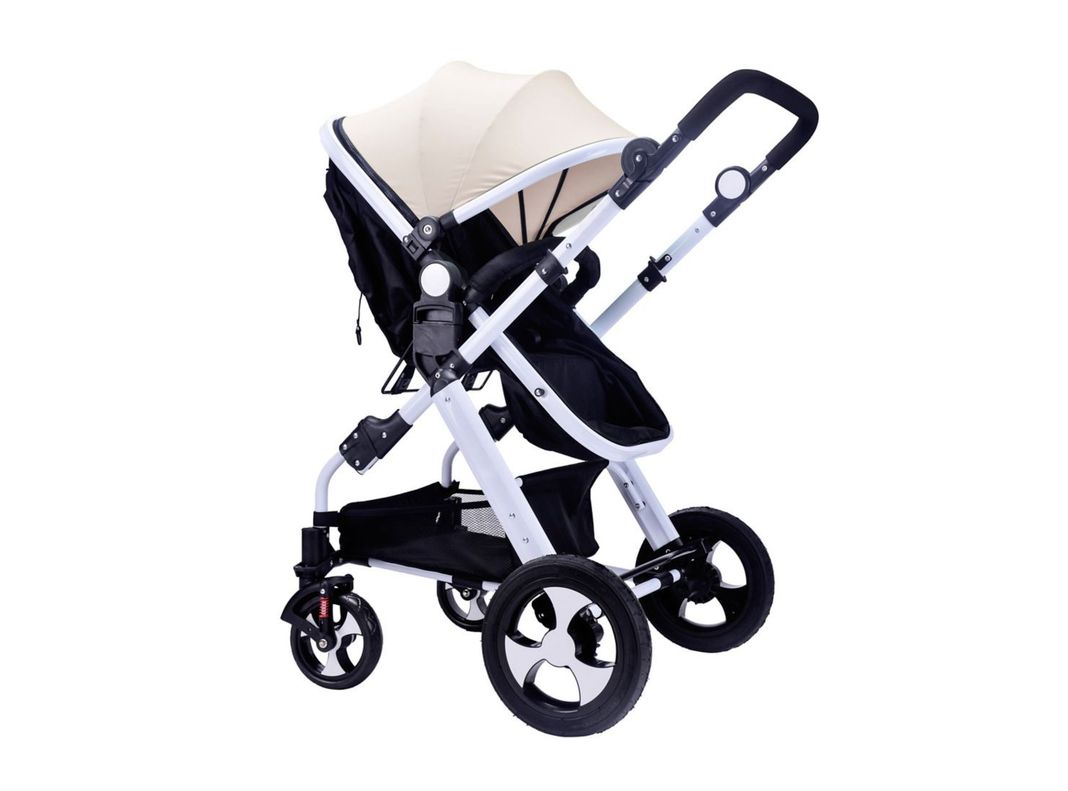 Coche Cuna Plegable Beige-0