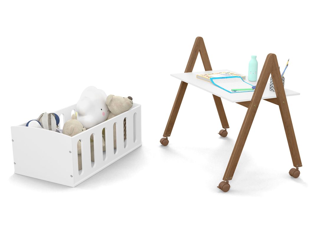 Cuna Kidscool Colecho LIV Blanca Ecowood-2