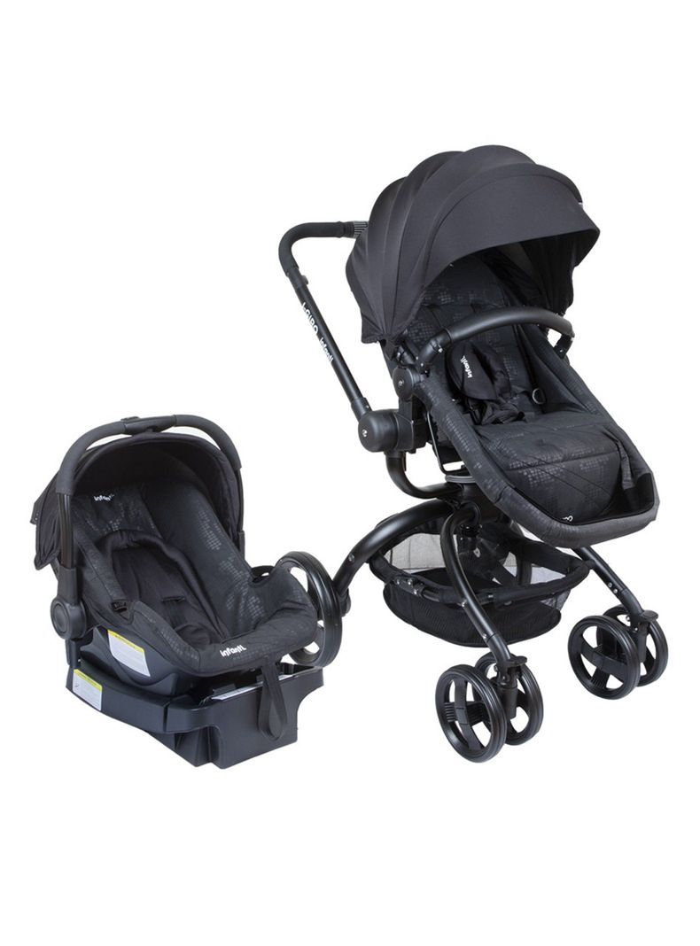 Coche Travel System I-Giro Bright Black-0