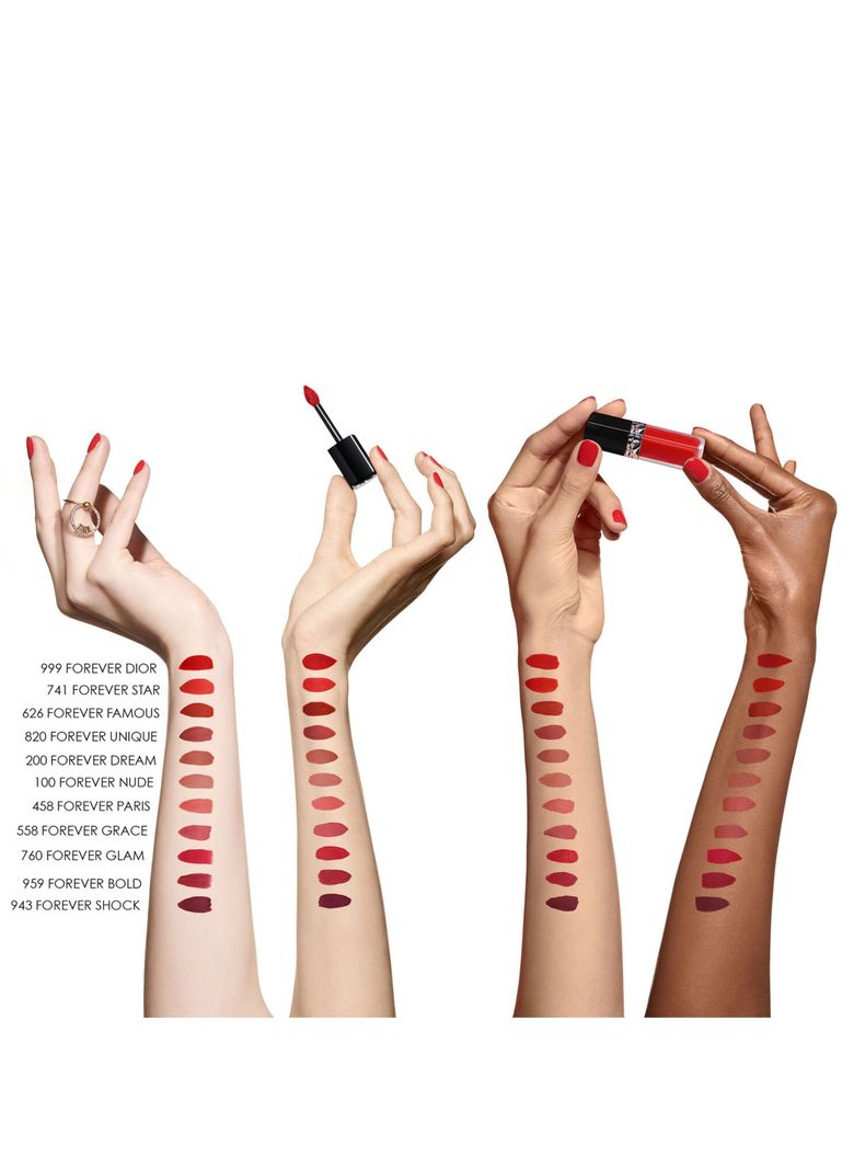 Labial Rouge Dior Forever Liquid 999 6 ml-4