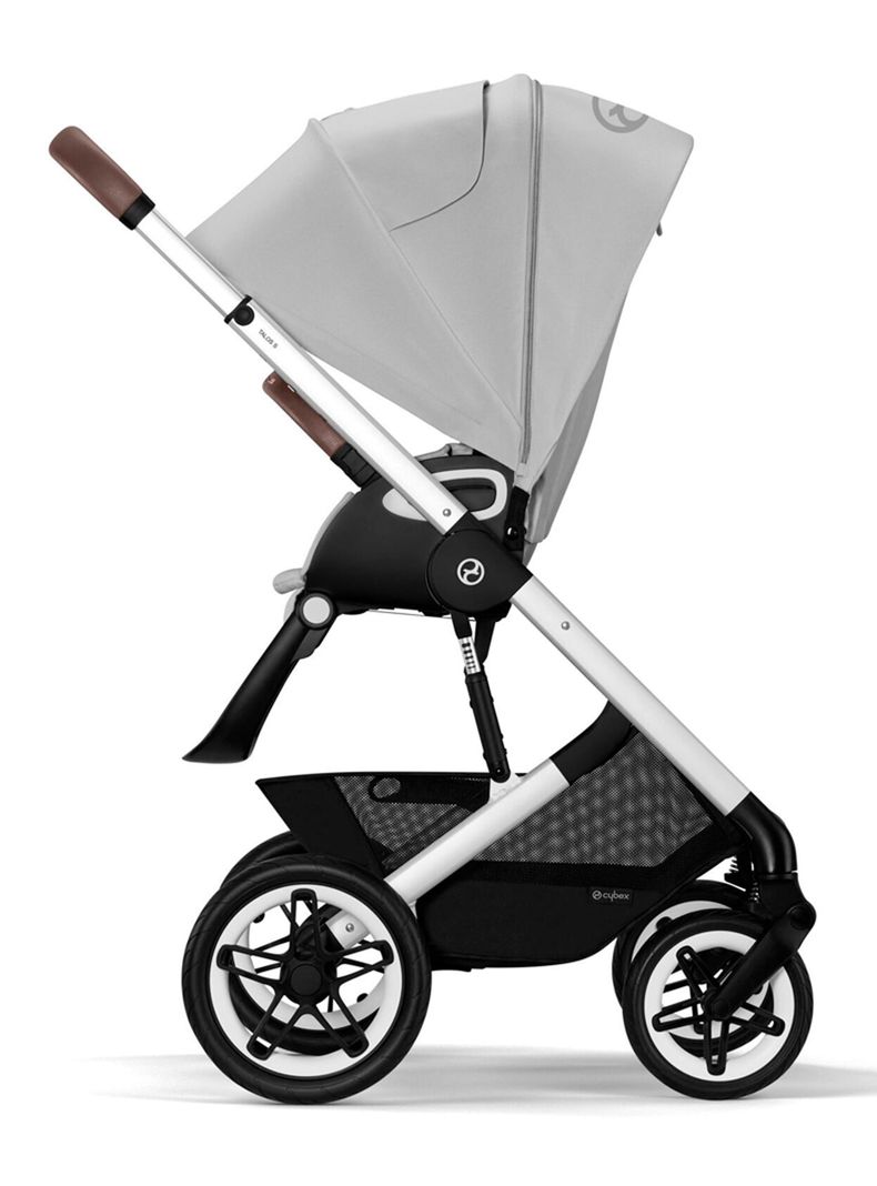 Coche Travel Talos S 2.0 SLV Gris y Silla Aton S2-3