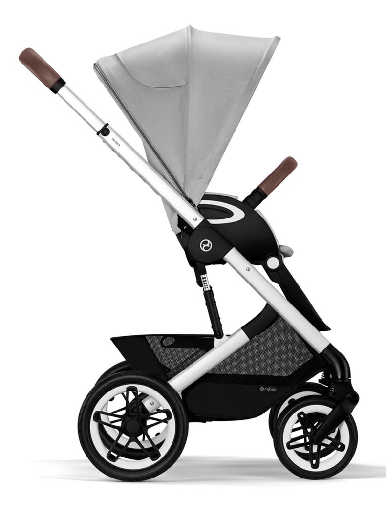 Coche Travel Talos S 2.0 SLV Gris y Silla Aton S2-2