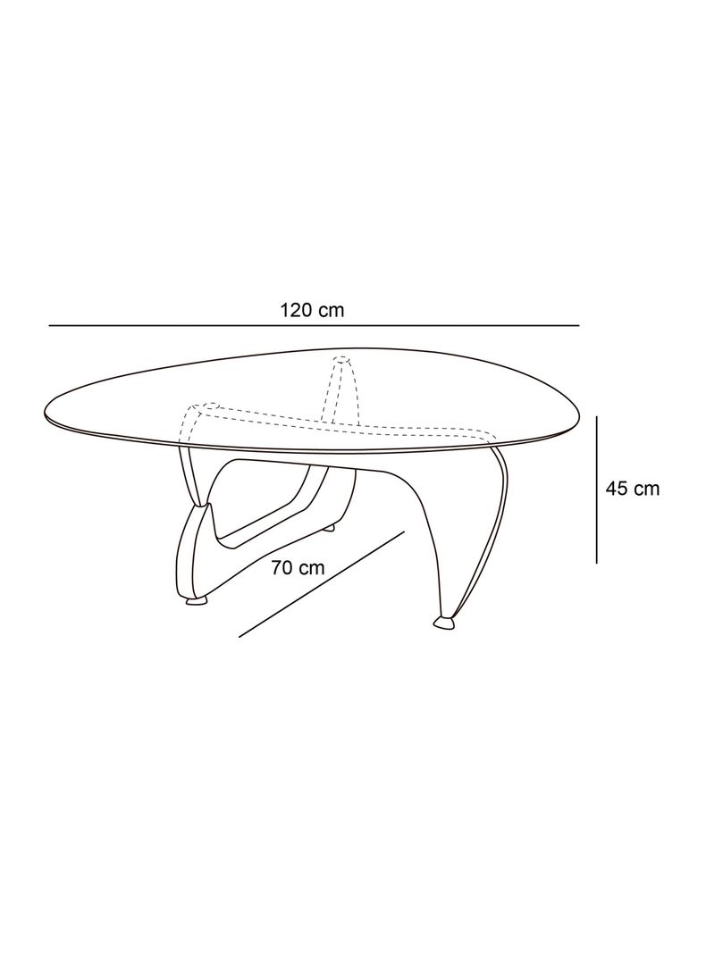 Mesa de Centro Andy 120 cm-1
